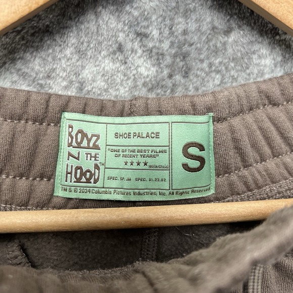 Boyz N The Hood Sweatpants Shoe Palace Men's Size Small Baggy Pants Brown - Picture 4 of 10